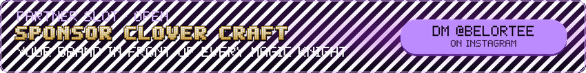 Sponsor Clover Craft: your brand in front of every Magic Knight. DM <a href=