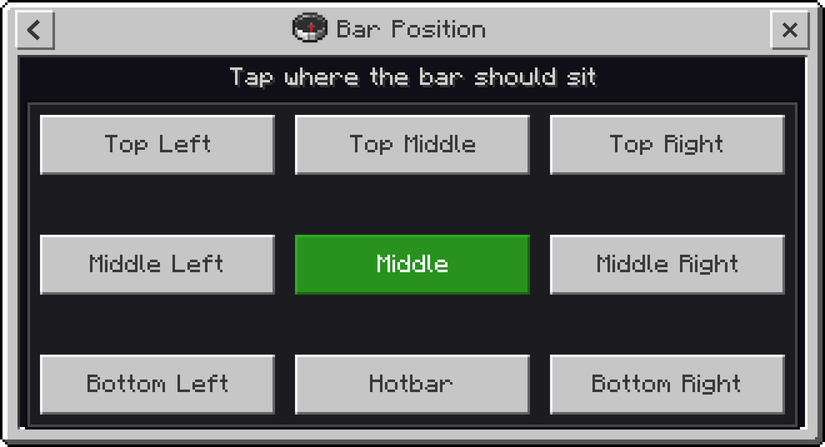 Better Locator Bar — Minecraft Bedrock addon, screenshot 5