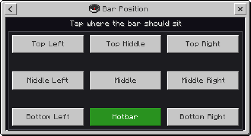 Better Locator Bar — Minecraft Bedrock addon, screenshot 3