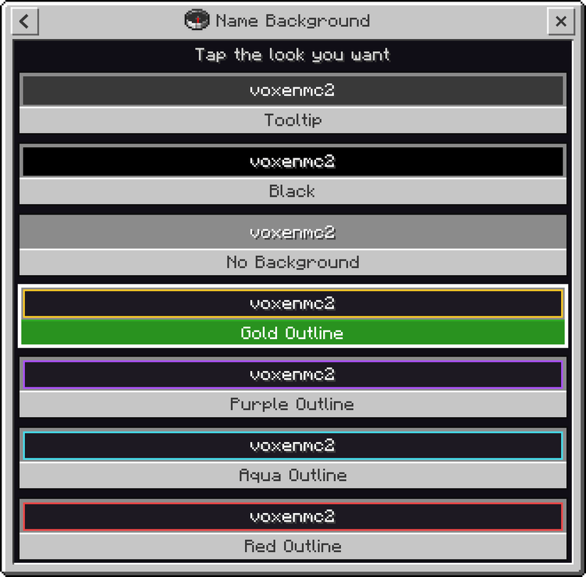 Better Locator Bar — Minecraft Bedrock addon, screenshot 4