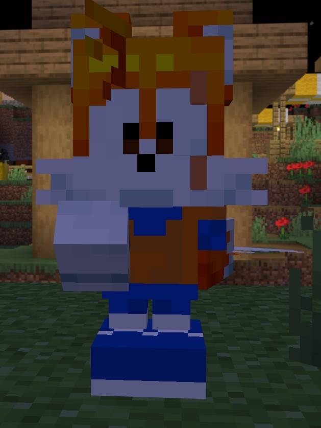 Sonic ahpls dbz — Minecraft Bedrock texture pack, screenshot 3