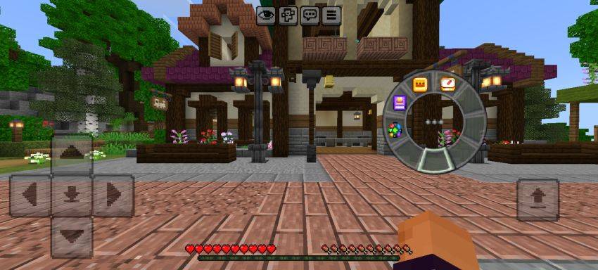 Vanilla Circular Hotbar — Minecraft Bedrock texture pack, screenshot 4