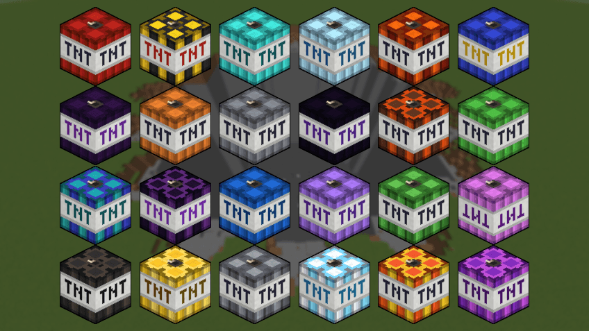 Super OP Tnts — Minecraft Bedrock addon, screenshot 1