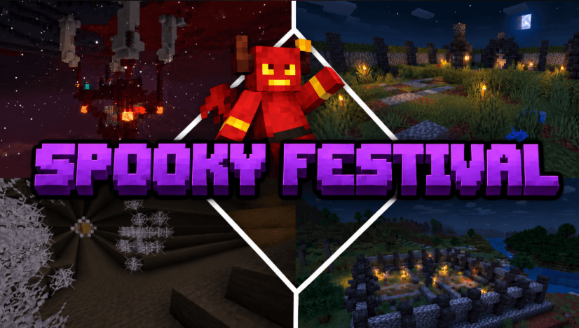 Halloween Event: Spooky Festival — Minecraft Bedrock addon, screenshot 1