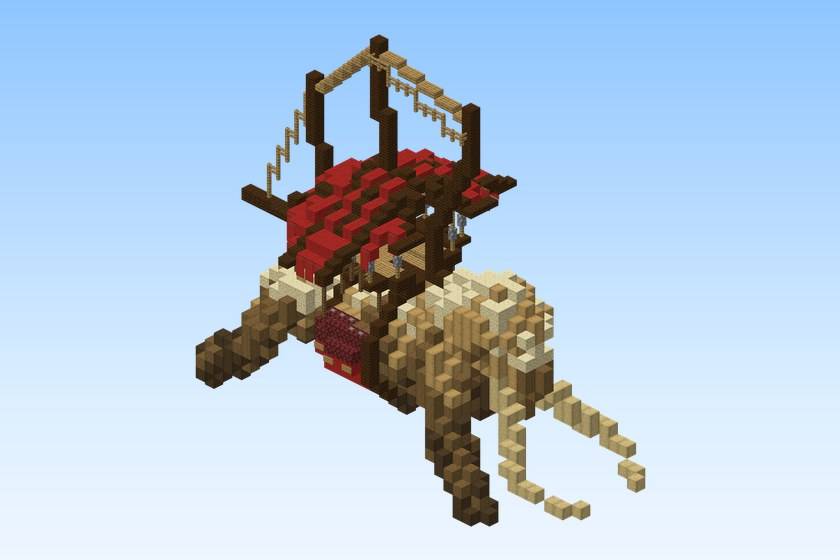 Alien Armored Mammoth Beast