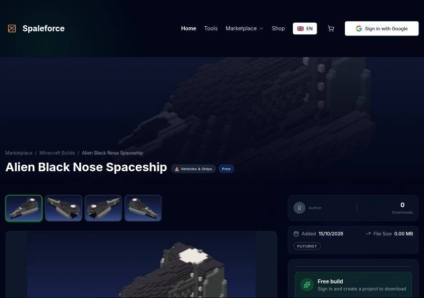 Original Spaleforce page of this build
