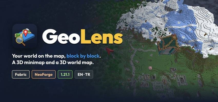 GeoLens: a 3D minimap and a 3D world map