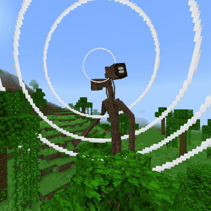 Ambasiren Head in Minecraft Bedrock.
