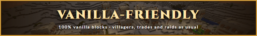 Vanilla-friendly