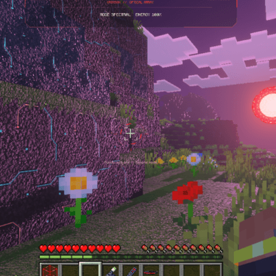 Burning Vision — Minecraft Bedrock addon, screenshot 6
