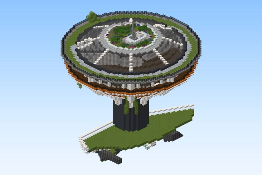 Alien Circular Landing Platform