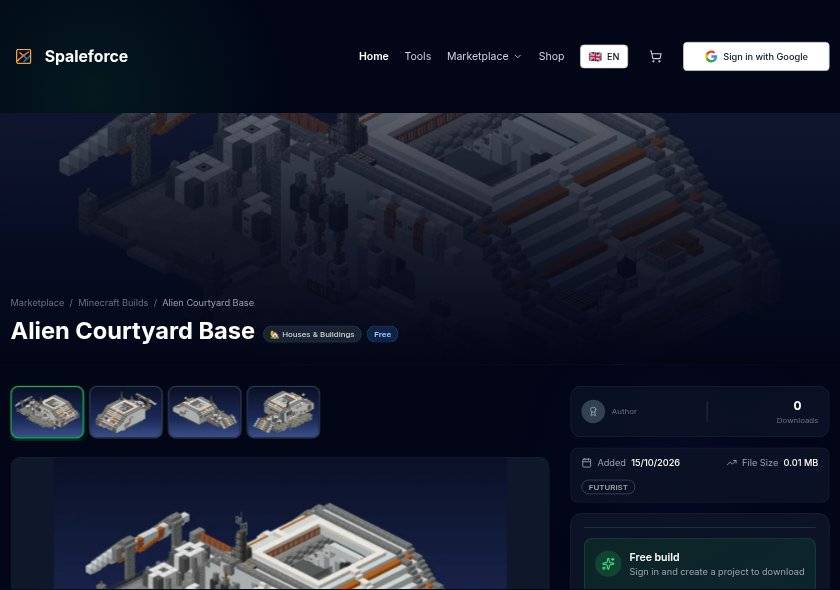 Original Spaleforce page of this build