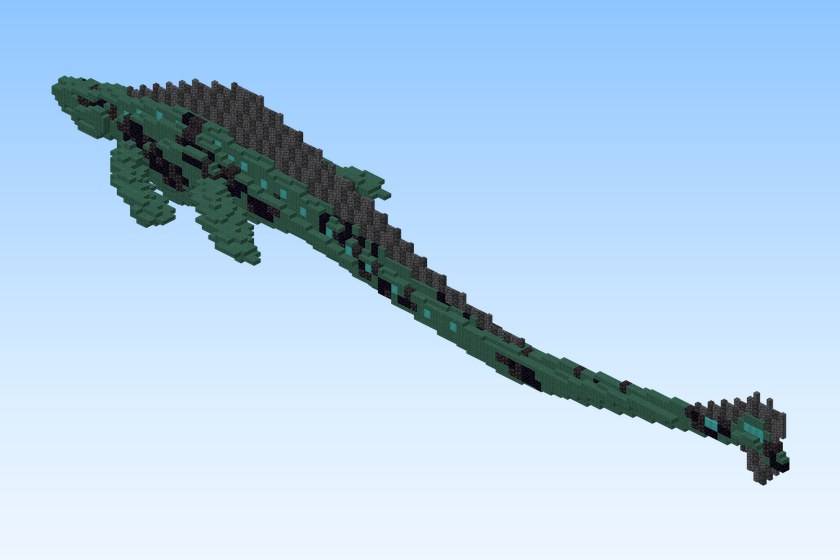 Alien Dark Prismarine Plesiosaur - Minecraft Worlds - CurseForge