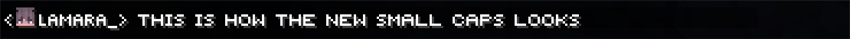 Small Capitalized letter mineacraft texture pack