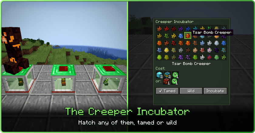 The Creeper Incubator