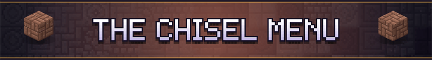 The Chisel Menu