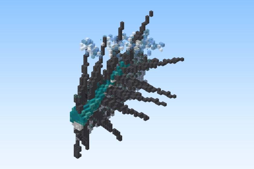 Alien Dark Winged Creature