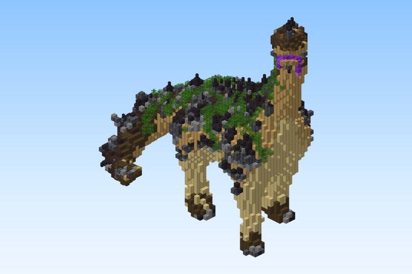 Alien Giant Llama Creature