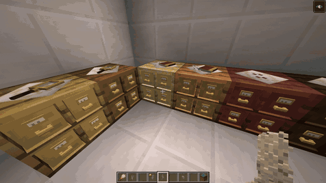 Fulgurite cabinets in every wood