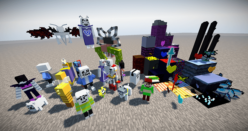 Undertale Minecraft Mod - All Content