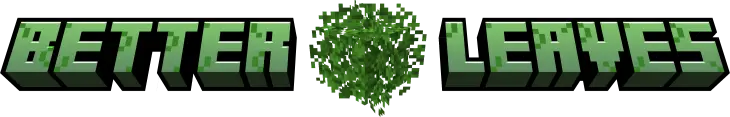 Banner showing a leaf block and 'Better Leaves' text