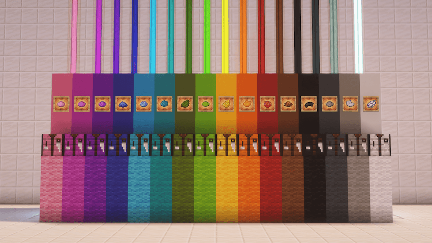 Displaying all dyable oak crafting tables