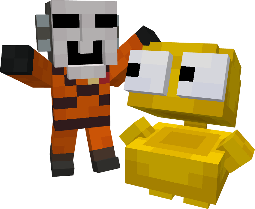 Mask scares a semibot