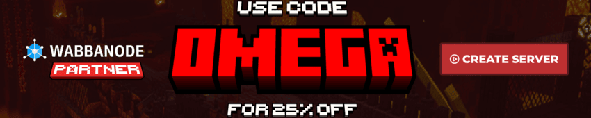 Wabbanode Red Omega Banner