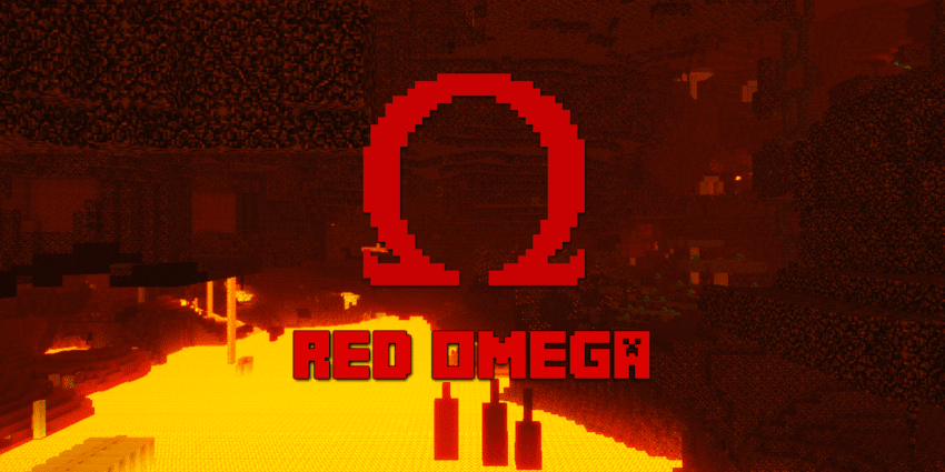 Red Omega Banner