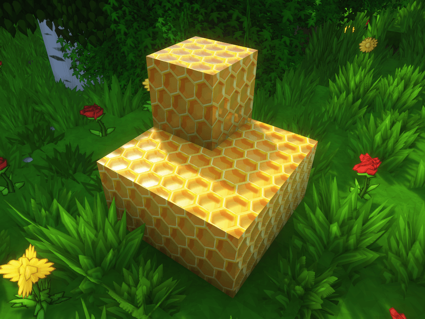 Honey Blocks - Sapixcraft Resource Pack for Minecraft