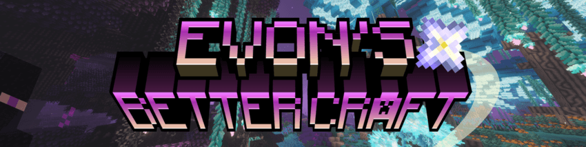 Evon's Better Craft Banner