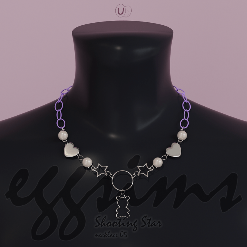 [EGGSIMS] necklace 05 shooting star - The Sims 4 Create a Sim - CurseForge