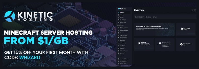 Kinetic Hosting 15% off