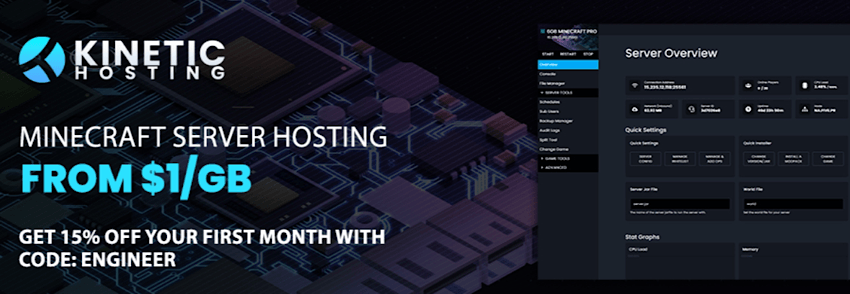 Banner advert for hosting
