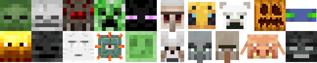 Supported mobs