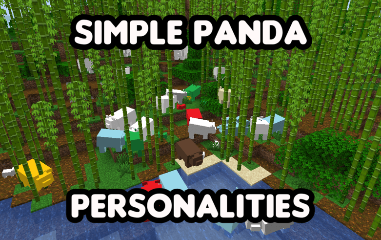 Install Simple Panda Personalities - Minecraft Mods & Modpacks - CurseForge