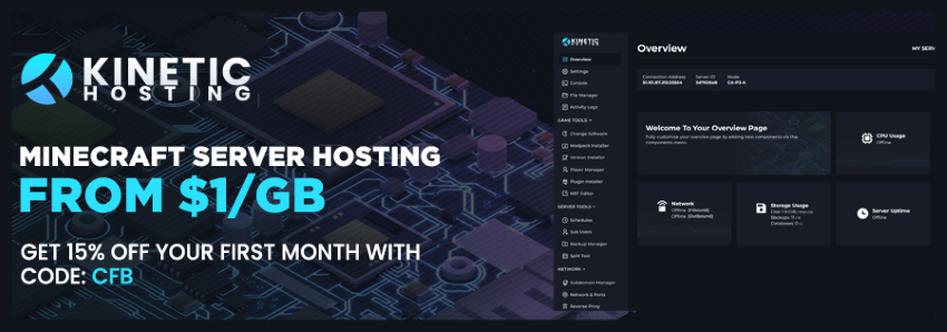 Use code CFB for 15% off your first month!