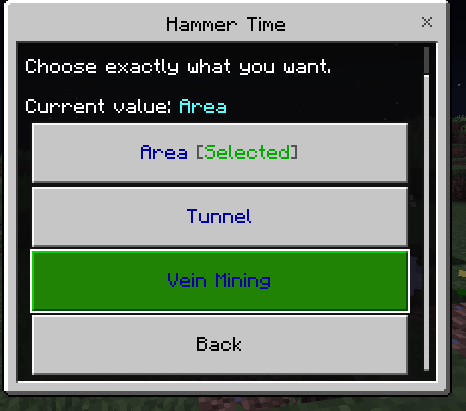 Hammer Time Vein Mining