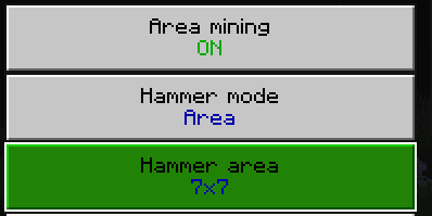 Hammer Time Area Mining