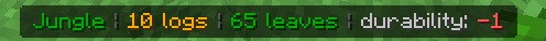 Definitive Tree Capitator | Tree Chopper, Auto Replant & Custom Axes — Minecraft Bedrock addon, screenshot 2