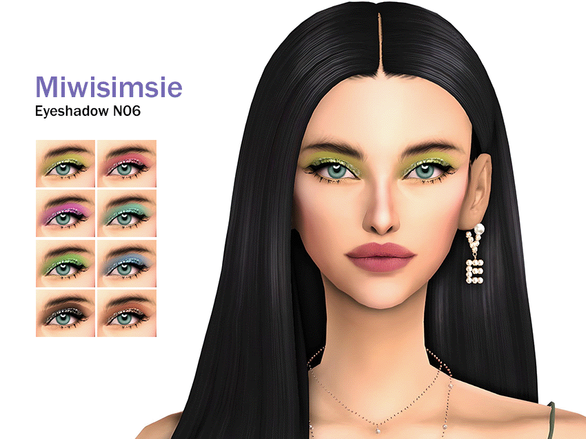 Install Miwisimsie Eyeshadow N06 The Sims 4 Mods