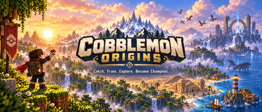Cobblemon Origins: Road to Champion