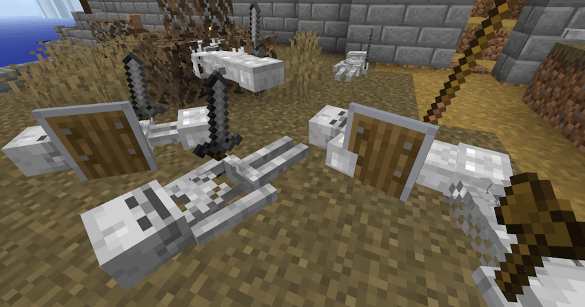 Fallen Soldiers rotting away