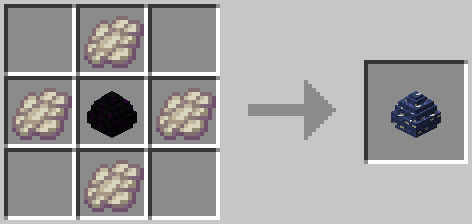 Crafting recipe for the phantom dragon egg