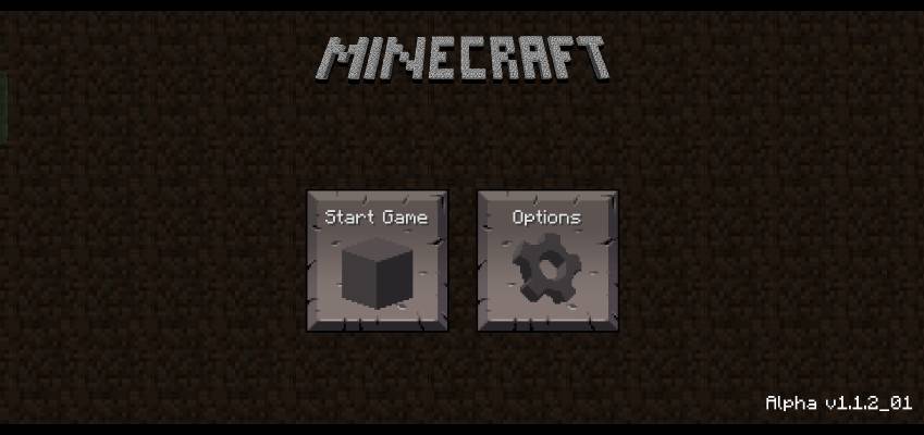 Main Menu (Can only be observed when activated in global resources:)