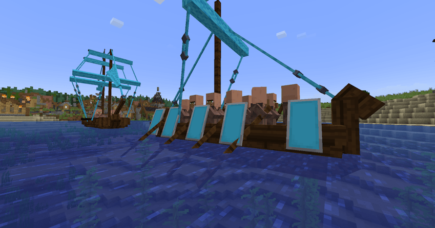 Large Naval force