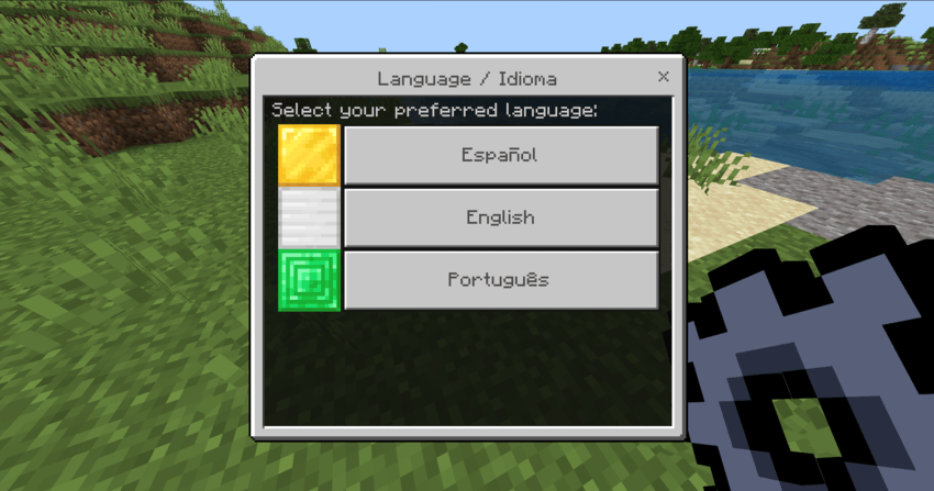 Language Selector UI