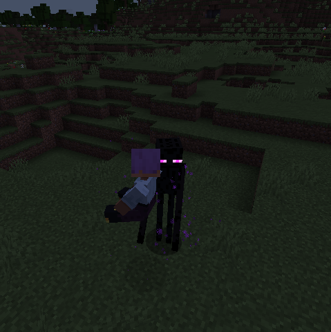 Enderman Couple, I realized I added mostly offensive abilities to the monsters, so I added some lovely abilities.