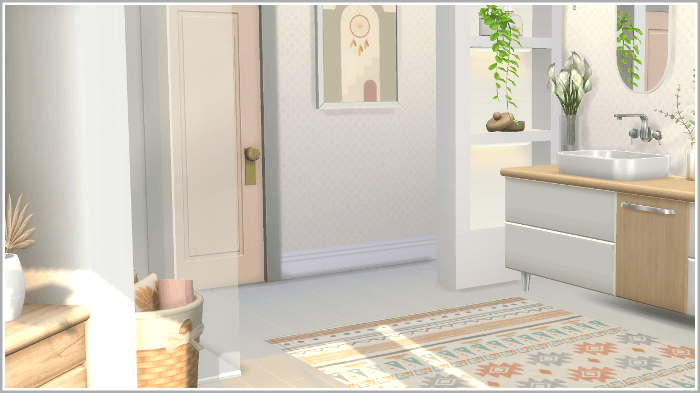 Neutral Boho Rug - The Sims 4 Build / Buy - CurseForge