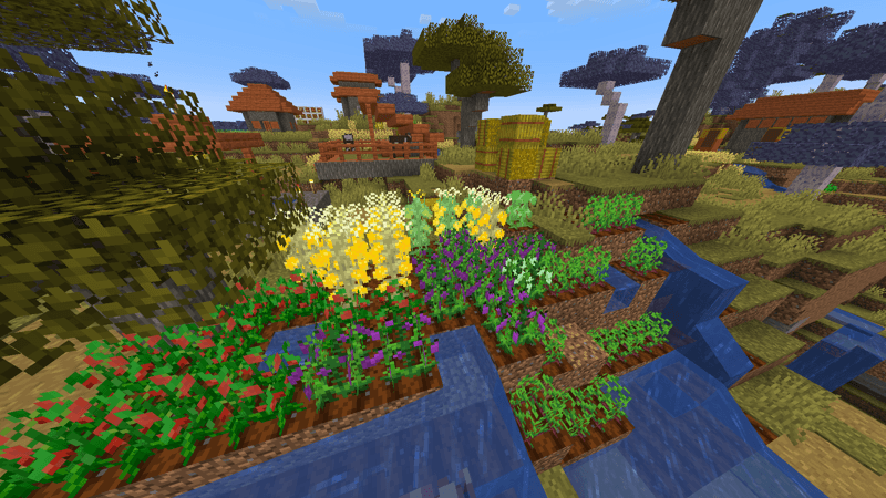 Various crops